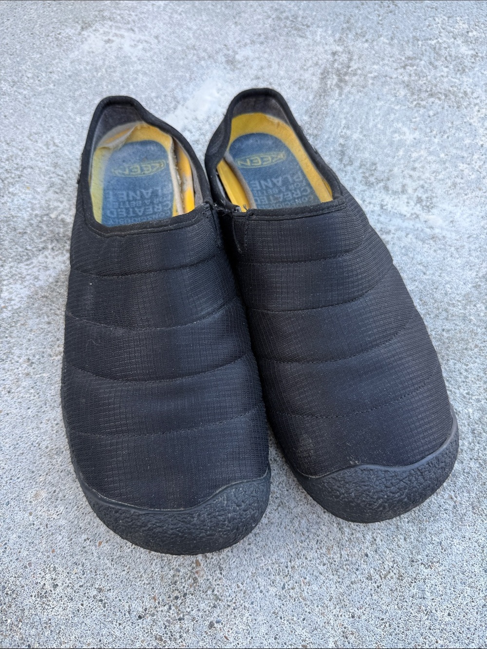 black Keen Howser II slip-on shoes, 13